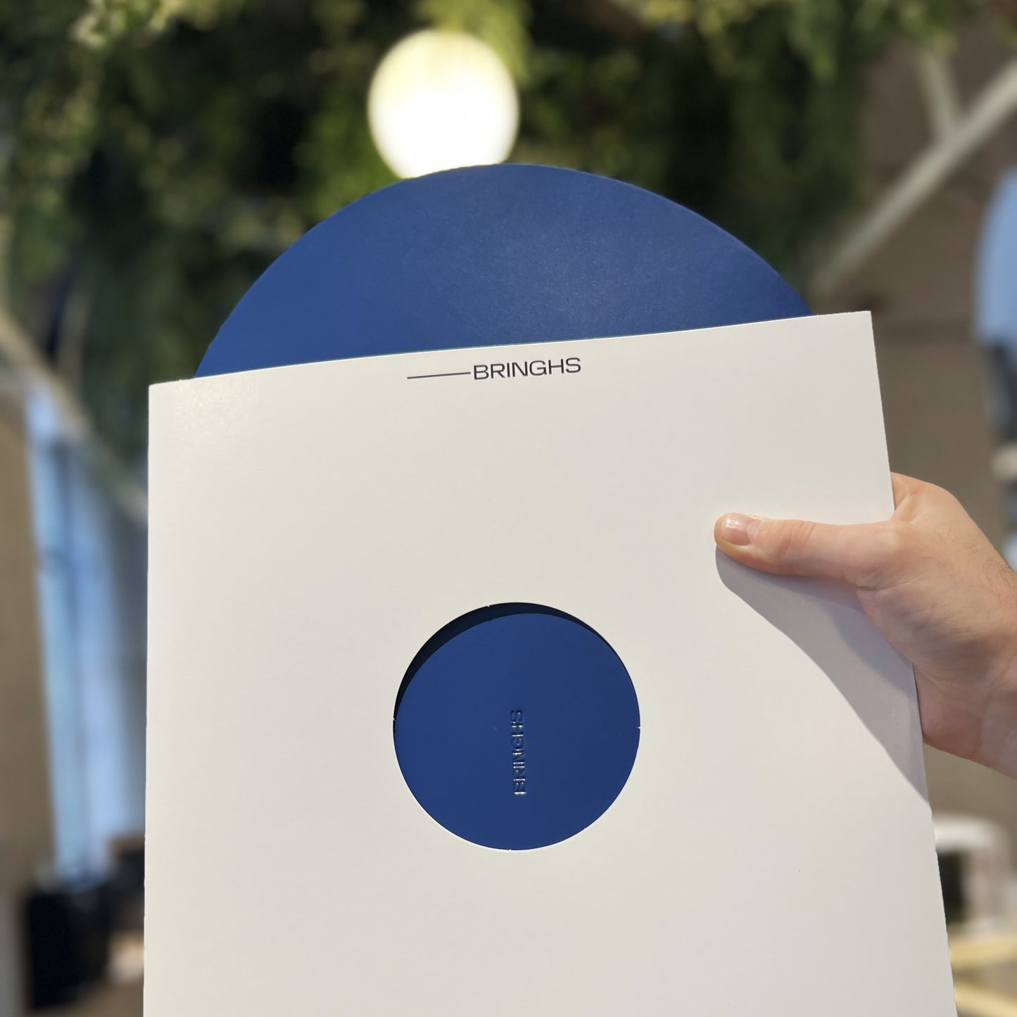 Le Couvre-plateau Bleu Royal